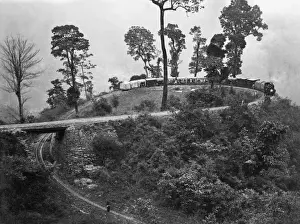 Chinbatti Loop, Darjeeling Railway, India