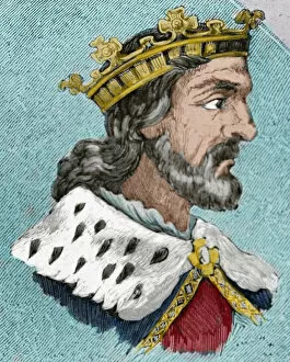 Galician Collection: Chindasuinth (563-653). Visigothic King