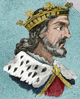 Visigoth Prints: Chindasuinth (563-653). Visigothic King