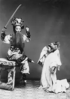 Describes Prints: Chinese Actors