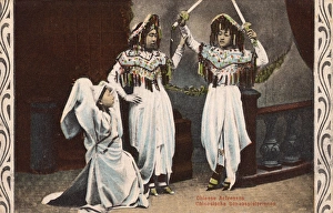 Images Dated 8th February 2016: Chinese Actresses taking part in a traditional play