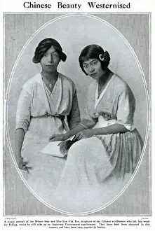 Chinese beauty westernised, 1915