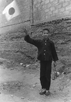 Occupying Prints: Chinese boy in Baoding