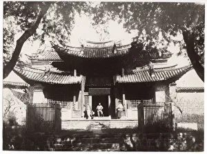 Chinese Buddhist temple China, Burma border, Myanamar