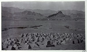 Capture Collection: Chinese cemetery at Gyantse, from a fascinating album which reveals new details on a little-known