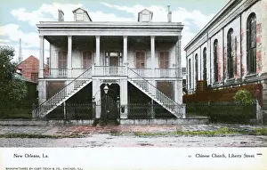 Chinese Church on Liberty Street, New Orleans, USA