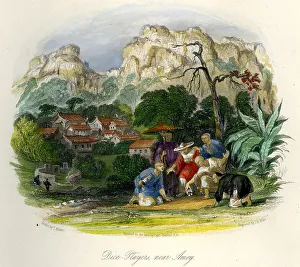 Dice Prints: Chinese Dice Players Near Amoy