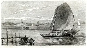 Chinese fishing boats 1857