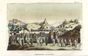 Mourner Prints: Chinese funeral ceremony