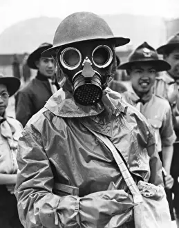 Protection Prints: Chinese gas mask