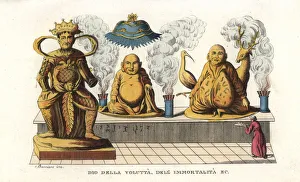 Idol Collection: Chinese gods of desire, immortality, etc