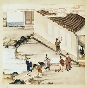 Qing Prints: Chinese illustrationes on making paper (18th
