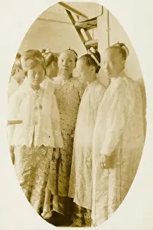 Chinese Immigrants en route to the United States