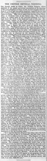 Images Dated 1st June 2016: The Chinese Imperial Wedding, article 1873