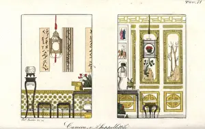 Ferrrario Prints: Chinese interior decoration and furniture