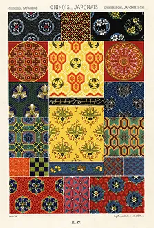 Racinet Prints: Chinese and Japanese art: Running ornamentation