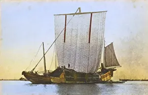 A Chinese junk