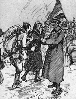 Havre Prints: Chinese Labour Corps leaving for China after WW1