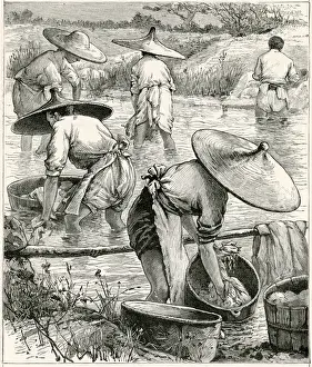 Coolie Prints: Chinese laundrymen 1905
