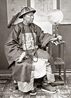 A Chinese manadarin, China circa 1880s