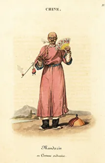 Librairie De Gide Fils Prints: Chinese mandarin in common dress, 18th century