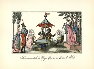 Carousel Prints: Chinese merry-go-round (Bague Chinoise) in