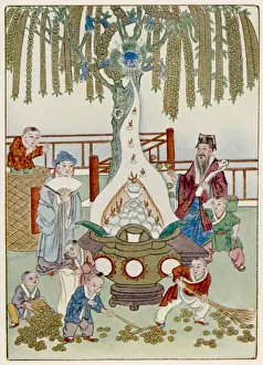 Riches Prints: Chinese Money Tree