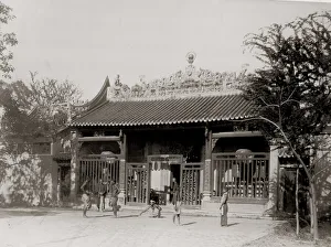 Chinese pagoda, Pnom Penh, Cambodia