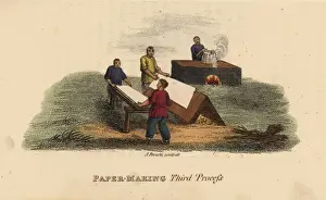 Chinese paper making, QIng Dynasty