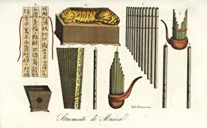 Bamboo Gallery: Chinese percussion and wind instruments