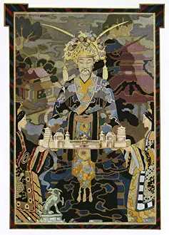 A Chinese ritual using frankincense and myrrh