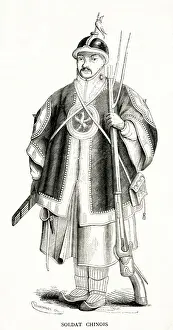 CHINESE SOLDIER 1850S