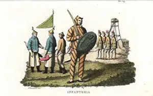 Scimitar Prints: Chinese and Tartar infantry
