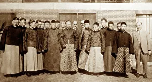 Chinese workers of a British business, Shanghai, China