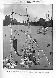 Complicated Gallery: The Chipmunk Bagger by Heath Robinson