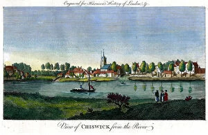 Topographical Collection: Chiswick From The River