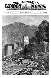 Images Dated 2nd August 2016: The Chitral Expedition: the fort at Chitral