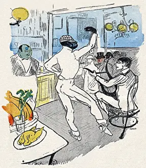 Lautrec Prints: Chocolat / Lautrec / Rire 96