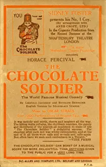 Horace Prints: The Chocolate Soldier, musical comedy, Opera House, Cork
