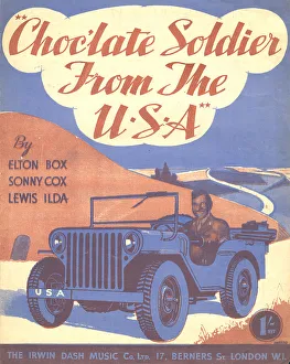 Irwin Prints: Chocolate Soldiers From The U. S. A
