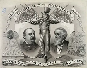 Our choice, Grover Cleveland, A. G. Thurman. Democratic nomin