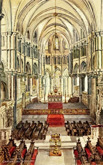 Ceiling Collection: The Choir, Canterbury Cathedral, Kent