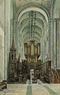 Vaulted Prints: The Choir, Norwich Cathedral, Norwich, Norfolk