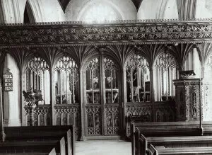 Choir screens, Bovey Tracey Church, Devon