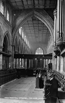 Woodwork Prints: The Choir of Wakefield Cathedral