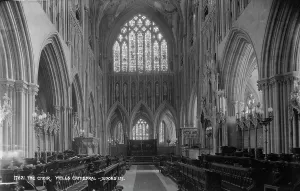 Ceilings Prints: The Choir of Wells Cathedral