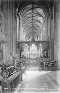 Ceilings Prints: The Choir of Worcester Cathedral
