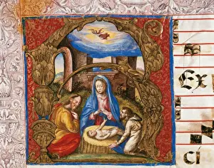 Tarragona Prints: Choirbook of Cathedral of Tarragona. Parchement. 1587-1603