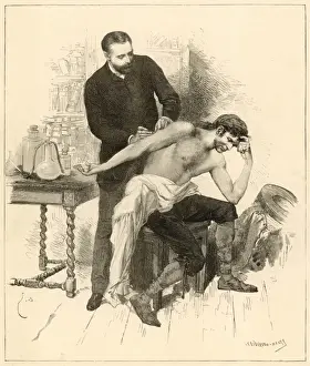Worried Prints: Cholera vaccination in Spain