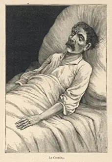 Epidemic Prints: Cholera Victim